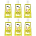 Mirah Belle Lemon Hand Rub Sanitizer Spray (50ml, Pack of 6)