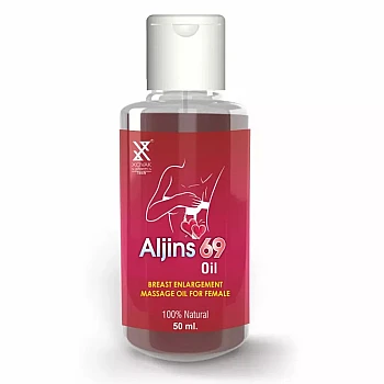 Xovak Pharma Tech Aljins 69 Oil For Female Breast Massage Oil (50ml, Pack of 2)