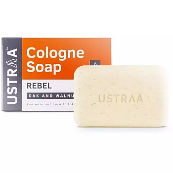 Ustraa Rebel Cologne Soap With Oak & Walnut (125g, Pack of 3)
