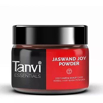 Tanvi Herbals Jaswand Joy Powder Herbal Hair Pack (80g)