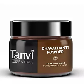 Tanvi Herbals Dhavaldanti Powder Herbal Tooth Powder (60g)