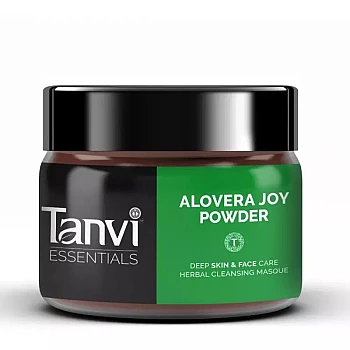 Tanvi Herbals Alovera Joy Powder Herbal Hair & Skin Pack (80g)