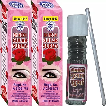 Bhimseni Gulab Surma (1.5g, Pack of 2)