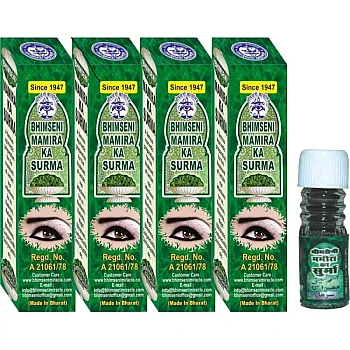 Bhimseni Mamira Surma (725mg, Pack of 4)