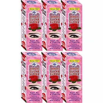 Bhimseni Gulab Surma (725mg, Pack of 6)