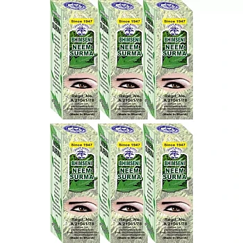 Bhimseni Neem Surma (1.5g, Pack of 6)