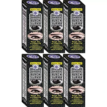 Bhimseni Black Surma (1.5g, Pack of 6)