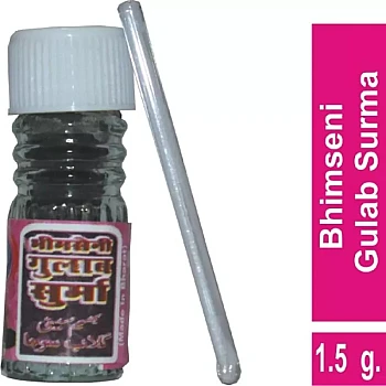 Bhimseni Gulab Surma (1.5g, Pack of 12)