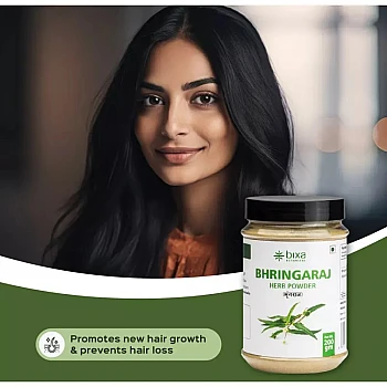 Bixa Botanical Bhringaraj Herb Powder Eclipta Alba (200g)