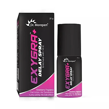 Dr Morepen Exygra+ Delay Stamina Booster Spray For Men (20g, Pack of 2)