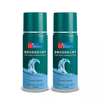Dr Batras Deodorant for Men (150ml, Pack of 2)