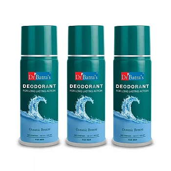 Dr Batras Deodorant for Men (150ml, Pack of 3)
