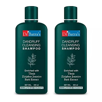 Dr Batras Dandruff Cleansing Shampoo (200ml, Pack of 2)