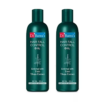 Dr Batras Hair Fall Control Oil (200ml, Pack of 2)