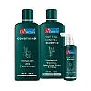 Dr Batras Hair Fall Control Shampoo, Serum & Conditioner Combo (Shampoo 200ml + Serum 125ml + Conditioner 200ml) (1Pack)