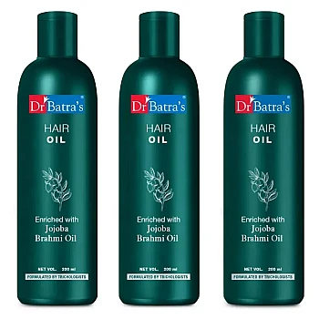 Dr Batras Hair Oil (200ml, Pack of 3)