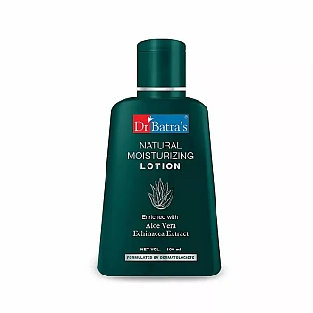 Dr Batras Natural Moisturizing Lotion With Aloe Vera (100ml, Pack of 3)