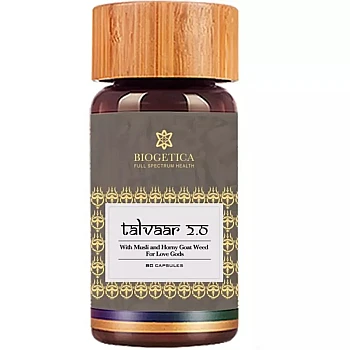 Biogetica Talvaar (Musli And Horny Goat Weed) capsules for stamina (80caps)