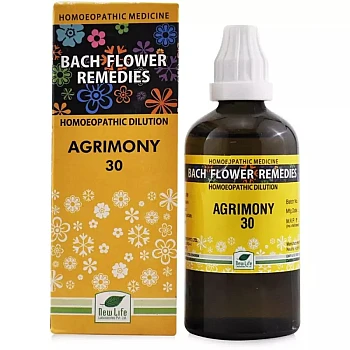 New Life Bach Flower Agrimony (100ml)
