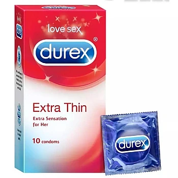 Durex Extra Thin Condoms (10pcs)