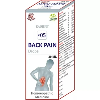 Radient 05 Back Pain Drops (30ml)