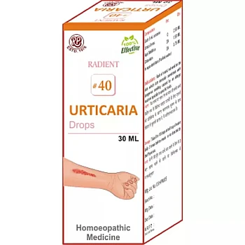 Radient 40 Urticaria Drops (30ml)