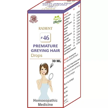 Radient 46 Premature Greying Hair Drops (30ml)