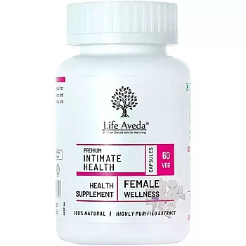 Life Aveda Premium Intimate Health (500Mg) Veg Capsules (60caps)