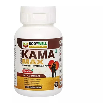 Bodywell Kamamax Male 500Mg Capsules (60caps)