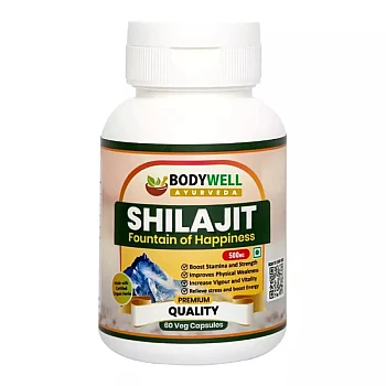 Bodywell Shilajit 500Mg Capsules (60caps)