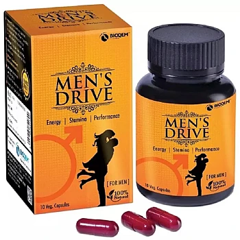 Bioqem Pharma Men’S Drive Capsules (10caps, Pack of 3)