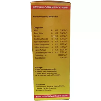 Dr Wellmans Alfa Ging Syrup (500ml)