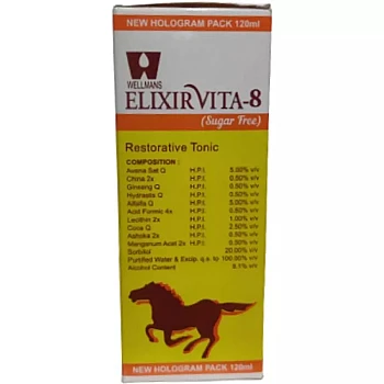 Dr Wellmans Elixir Vita 8 SF Syrup (120ml)