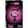 NottyBoy Sexometry 3 In One Multi Textured Condoms (10pcs)