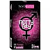 NottyBoy Sexometry 3 In One Multi Textured Condoms (10pcs)