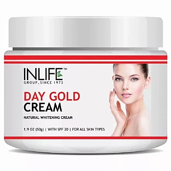 Inlife Day Gold Natural Whitening Cream (50g)