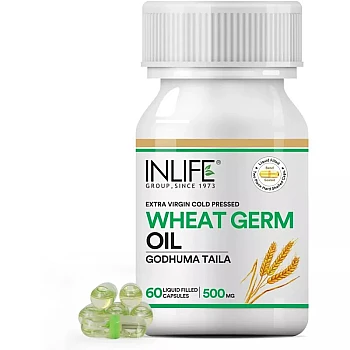 Inlife Wheat Germ Oil Supplement (60caps)