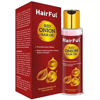 Hairful Red Onion Hair Oil (120ml)