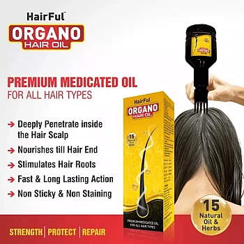Hairful Organo hair oil (120ml)