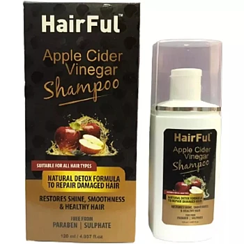 Hairful Apple Cider Vinegar Hair Shampoo (120ml)