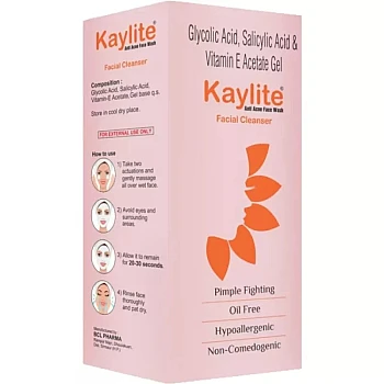 Kaylite Anti Acne Facial Cleanser Face Wash (60ml)