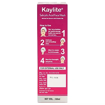 Kaylite Aloe Vera Face Wash (60ml)