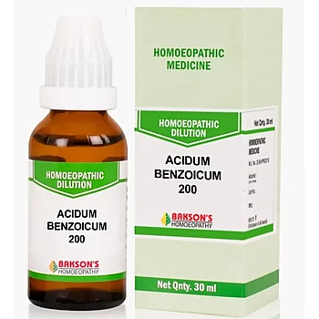 Bakson Acidum Benzoicum 200 CH (30ml)