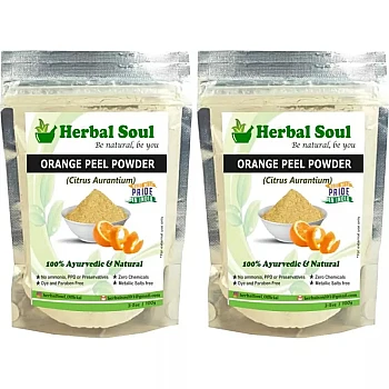 Herbal Soul Orange Peel Powder (100g, Pack of 2)