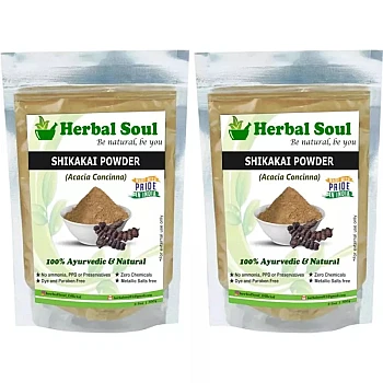 Herbal Soul Shikakai Powder (100g, Pack of 2)