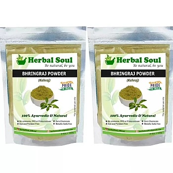 Herbal Soul Bhringraj Powder (100g, Pack of 2)