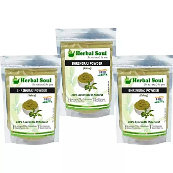 Herbal Soul Bhringraj Powder (100g, Pack of 3)