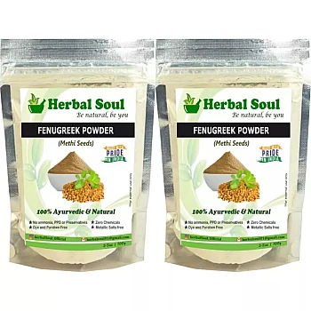 Herbal Soul Fenugreek Methi Seeds Powder (100g, Pack of 2)