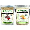 Herbal Soul Orange Peel & Rose Powder Combo (Each 100g) (1Pack)