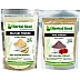 Herbal Soul Multani & Rose Petal Powder Combo (Each 100g) (1Pack)